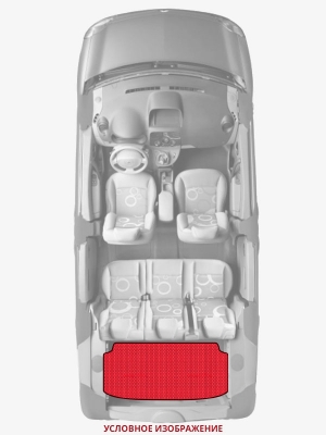ЭВА коврики «Queen Lux» багажник для Toyota Urban Cruiser